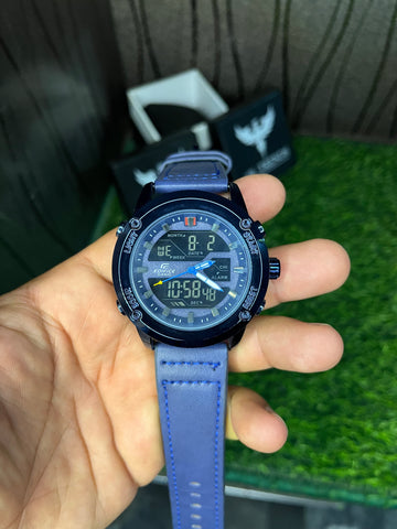 EDIFICE CASIO - Lather Strap- Smartwatch- Free Delivery 🚚