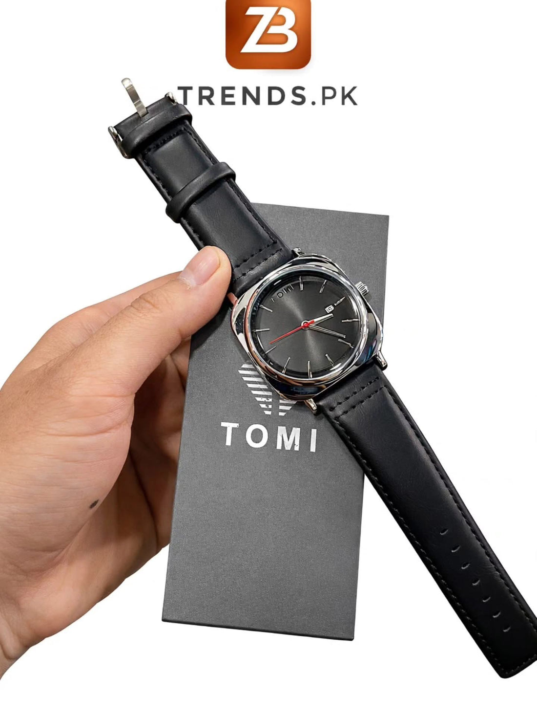 TOMI Classic Leather Strap Watch – Premium Elegant Design