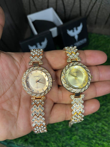 SKMEI - QARTZ - LADIES WATCH - High Quality - Free Delivery 🚚