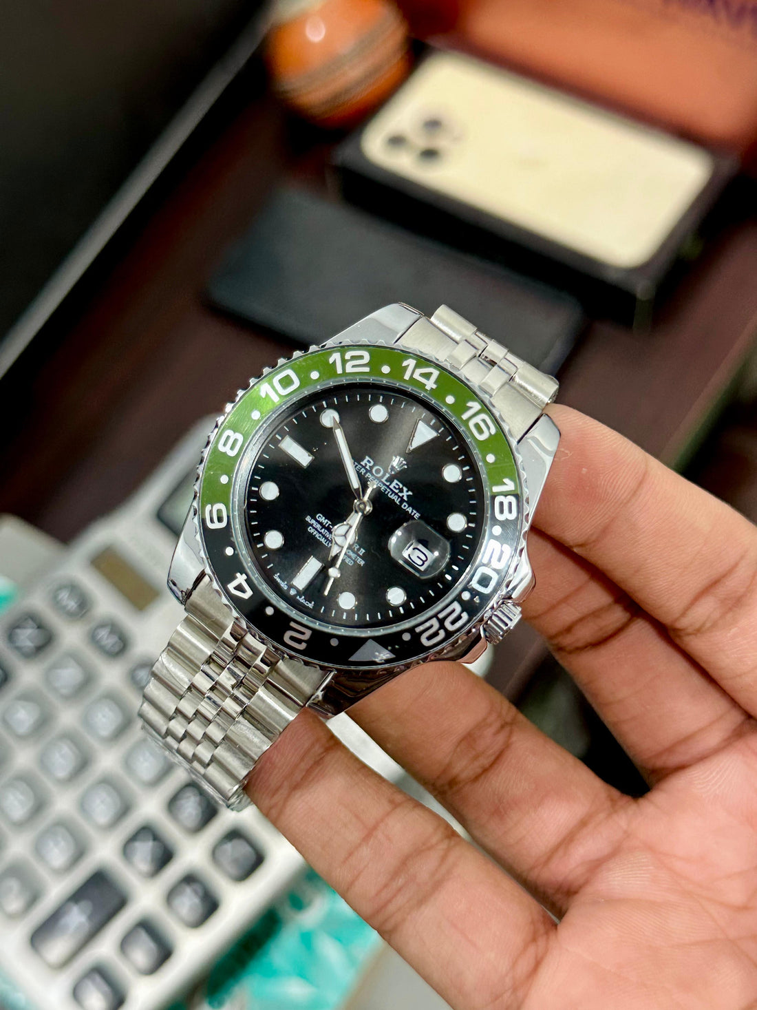 GMT World Time Watch for Men